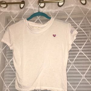 Slightly cropped shirt